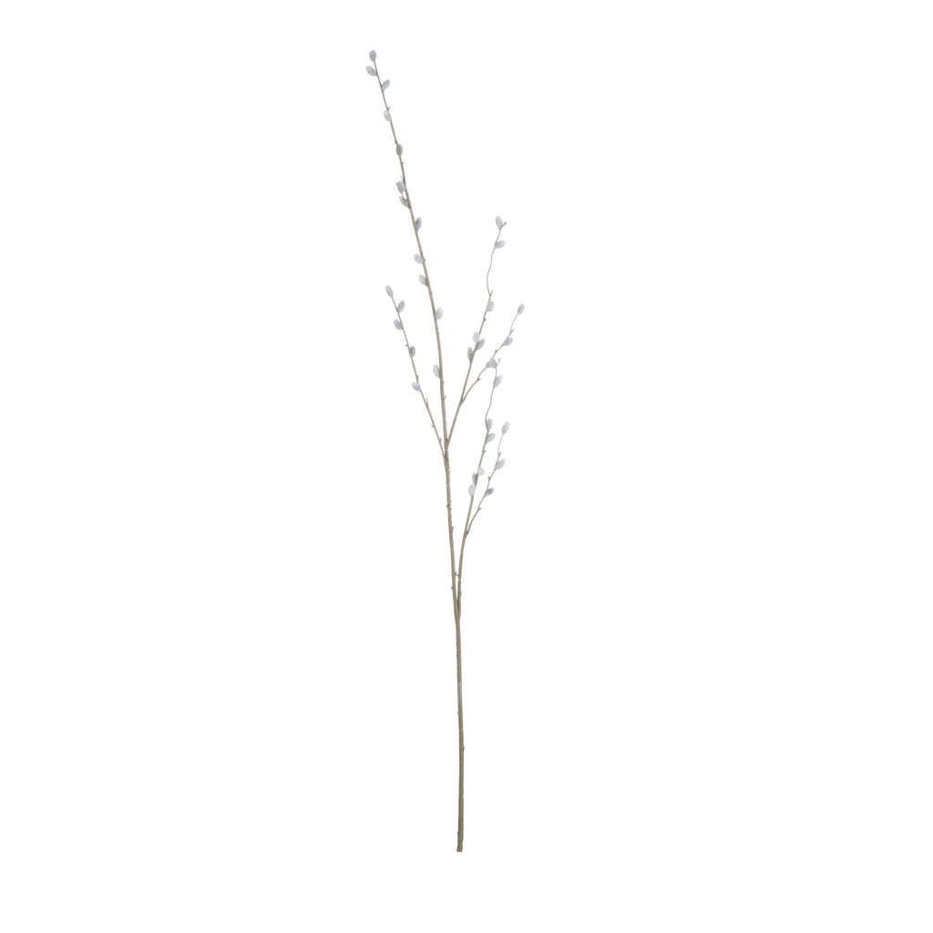 Faux Pussy Willow Botanical Stem