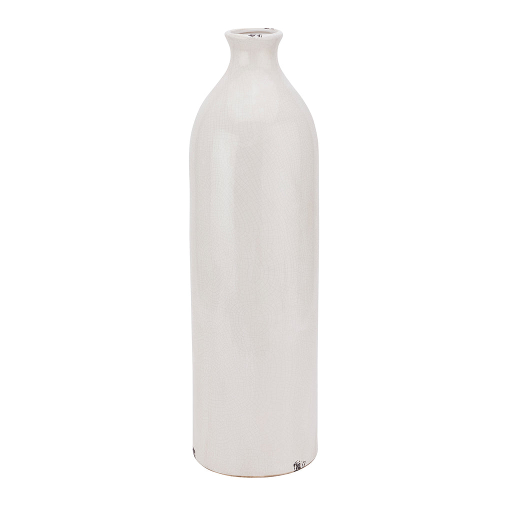 Artisan Tall Glazed Ceramic Vase