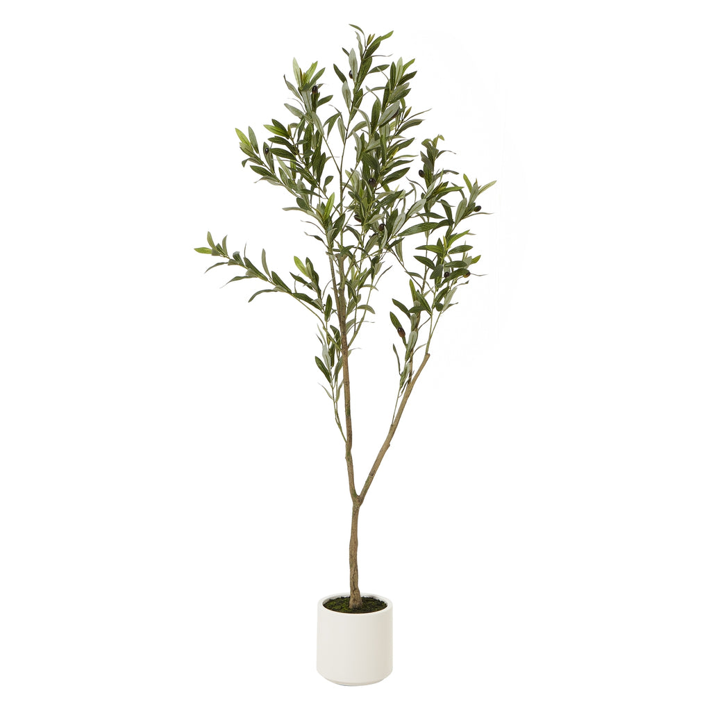 Mediterranean Faux Olive Tree