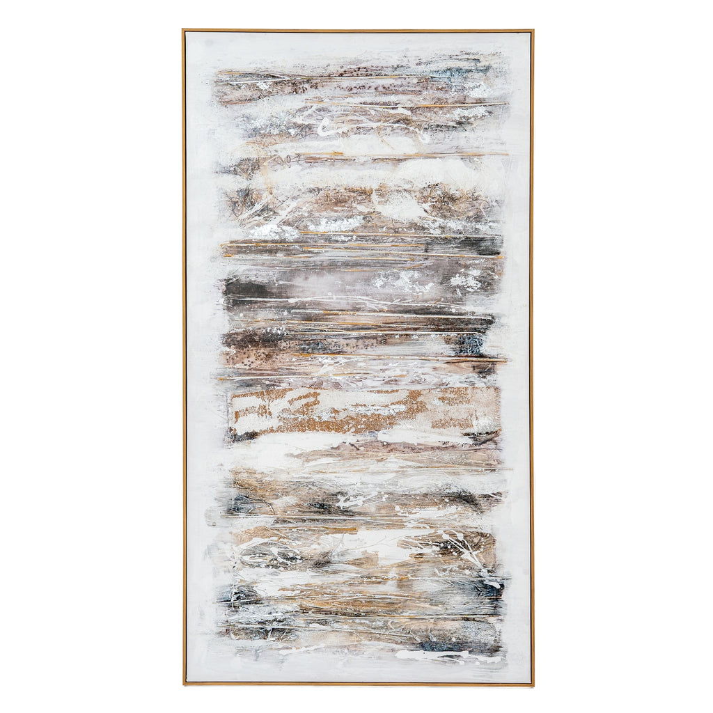 Signature Hand Painted Abstract Canvas