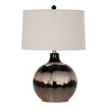 Sepia Marbled Table Lamp
