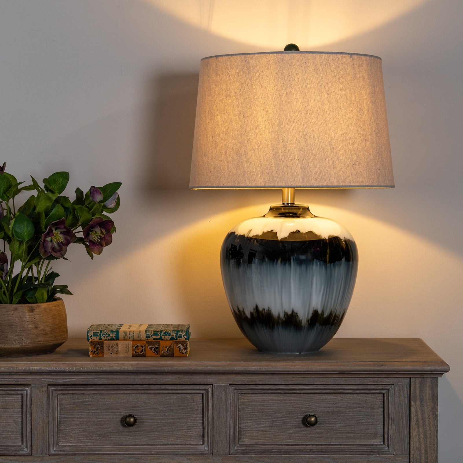 Verona Marbled Table Lamp