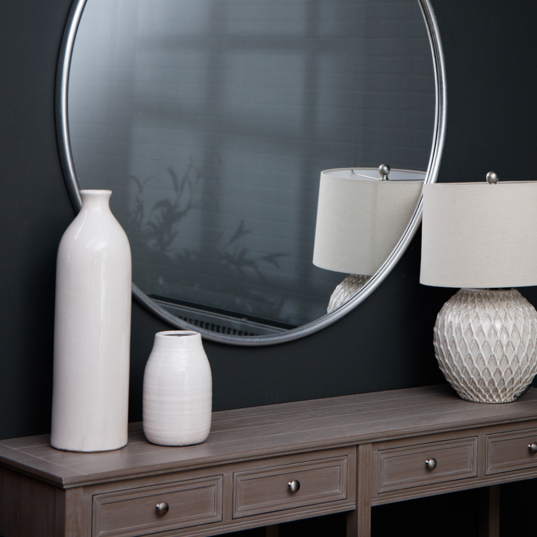 Artisan Tall Glazed Ceramic Vase
